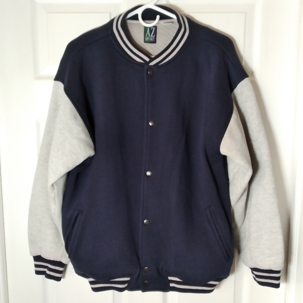Varsity Jacket Bomber Jacket Vintage Arizona Sport Men's L.